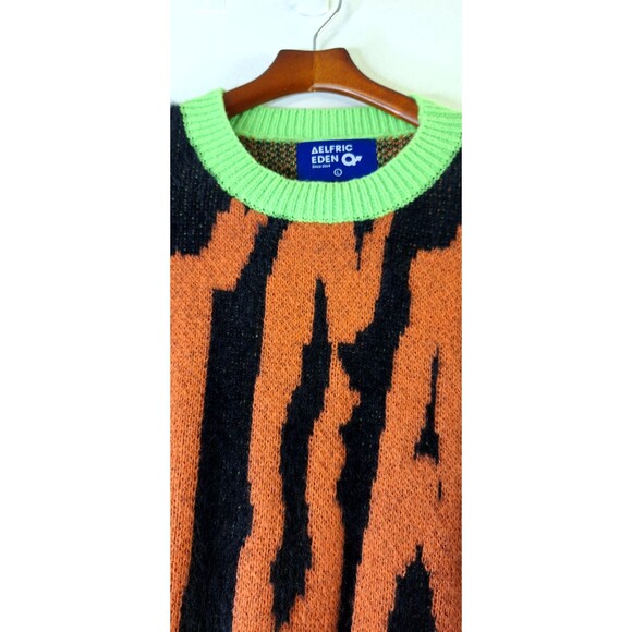 AELFRIC EDEN Crewneck Knit Sweater Men's Large Pullover Steampunk Halloween - Picture 9 of 9
